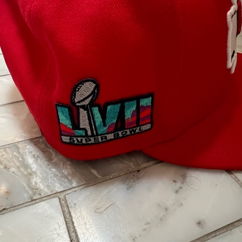 KC CHIEFS Super Bowl LVII hat - Red - Picture 5 of 7